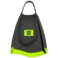 DMC ELITE MAX Swim Fins Charcoal/Fluro - Swimming Training Fins / Swimming Flippers