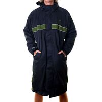 Engine Hooded Swimming Deck Parka Army Stripe, Swim Deck Coat