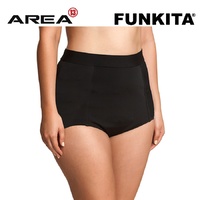 Funkita Still Black High Waisted Brief Women's, Women's Swimwear