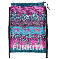 Funkita Wild Things Mesh Swim Bag, Mesh Equipment Bag, Training swim Bag