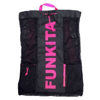 Funkita Pink Shadow Gear Up Mesh Backpack, Mesh Swimming Bag, Training Swim Bag