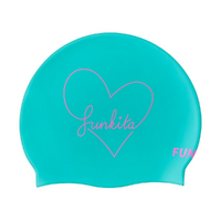 Funkita Love Too Swim Cap, Seamless Extra Streamlined Swimming Cap, Silicone Swim Cap