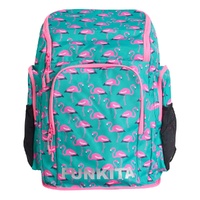 Funkita Go Flamingo! Space Case Squad Backpack, Swimming Bag, Rucksack