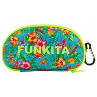 Funkita Case Closed Google Case Blue Hawaii Swimming Goggle Case