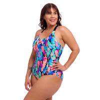 Funkita Women's Tickle Torture Brace Me Back One Piece Women's Swimwear, Ladies Swimsuit