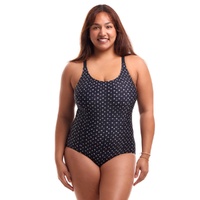 Funkita Women's Be Positive Brace Me Back One Piece Women's Swimwear, Ladies Swimsuit