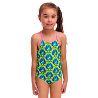 Funkita Tweety Sweet ECO Toddler Girls Printed One Piece Swimwear, Toddler Girls One Piece Swimwear