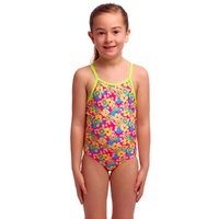 Funkita Flow Blow ECO Toddler Girls Printed One Piece Swimwear, Toddler Girls One Piece Swimwear