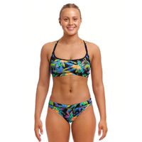 Funkita Women's Paradise Please ECO Sports Bikini Two Piece Swimwear,  Ladies Two Piece Swimsuit