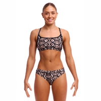 Funkita Women's Rattle Racer ECO Sports Bikini Two Piece Swimwear,  Ladies Two Piece Swimsuit