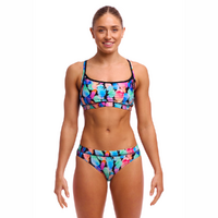 Funkita Women's Tickle Torture ECO Sports Bikini Two Piece Swimwear,  Ladies Two Piece Swimsuit