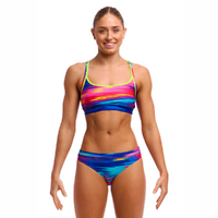 Funkita Women's Lost Ocean ECO Sports Bikini Two Piece Swimwear,  Ladies Two Piece Swimsuit