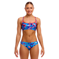 Funkita Women's Messy Messy Messy ECO Sports Bikini Two Piece Swimwear,  Ladies Two Piece Swimsuit