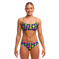 Funkita Women's Pine Gap ECO Sports Bikini Two Piece Swimwear,  Ladies Two Piece Swimsuit