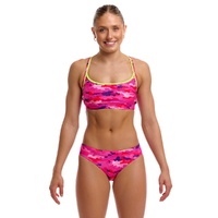 Funkita Women's Special Pops ECO Sports Bikini Two Piece Swimwear,  Ladies Two Piece Swimsuit