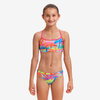 Funkita Girls Poka Palm Eco Swim Sports Brief - Brief ONLY - SEPARATES, Girls Swimwear