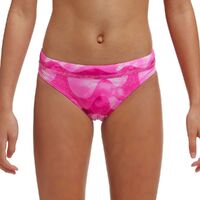 Funkita Girls Pink Caps Eco Swim Sports Brief - Brief ONLY - SEPARATES, Girls Swimwear