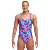 Funkita Birds Gone Wild ECO Single Strap One Piece Women's Swimwear, Ladies Swimsuit