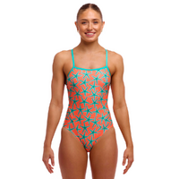 Funkita Stars Below ECO Single Strap One Piece Women's Swimwear, Ladies Swimsuit