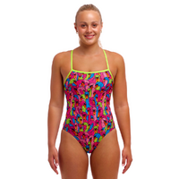 Funkita Swan City ECO Single Strap One Piece Women's Swimwear, Ladies Swimsuit
