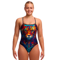 Funkita Meow Baby ECO Single Strap One Piece Women's Swimwear, Ladies Swimsuit