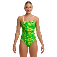 Funkita Try Tonic  ECO Single Strap One Piece Women's Swimwear, Ladies Swimsuit