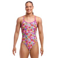 Funkita Women's Summer Nights ECO Diamond Back One Piece Swimwear, Women's Swimsuit