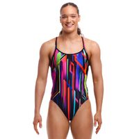 Funkita Women's Baby Beamer ECO Diamond Back One Piece Swimwear, Women's Swimsuit