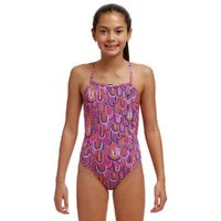 Funkita Girls Learn To Fly  ECO Strapped In One Piece Swimwear, Girls One Piece Swimsuit