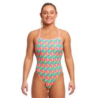 Funkita Women's Foxy Friends ECO Strapped In One Piece Swimwear, Women's Swimsuit