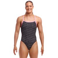 Funkita Summer Fish Tie Me Tight One Piece Women's Swimwear, Ladies Swimwear