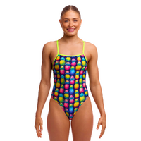 Funkita Pine Gap ECO Tie Me Tight One Piece Women's Swimwear, Chlorine Resistant Swimwear