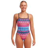 Funkita Tinsel Town Ladies Single Strength One Piece Swimwear, Women's Swimsuit