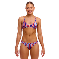 Funkita Women's I Want You Tri Top Bikini Two Piece Swimwear - Women's Swimsuit