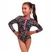 Funkita Toddler Girls Copper Cluster Sun Cover One Piece Swimwear, Toddler Girls One Piece Swimwear