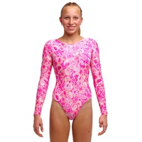 Funkita Girls Rosie Cheeky Long Shot One Piece Swimwear, Girls One Piece Swimsuit