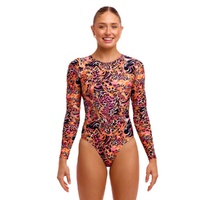 Funkita Women's 	Tipsy Tiger Long Shot One Piece Swimwear, Women's Swimsuit