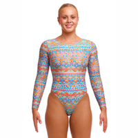 Funkita Women's Ship Shape Long Shot One Piece Swimwear, Women's Swimsuit