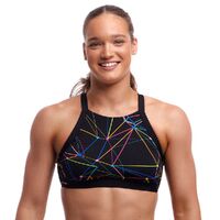 FUNKITA Star Sign Ladies Hi Light Swim Top, Women's Swimwear - TOP ONLY
