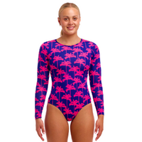 Funkita Women's Pinky Palms Love Cover One Piece Swimwear, Women's Swimsuit