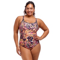Funkita Women'sTipsy Tiger Locked in Lucy One Piece Swimwear, Women's Swimsuit