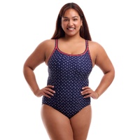Funkita Women's Very Cross Locked in Lucy One Piece Swimwear, Women's Swimsuit