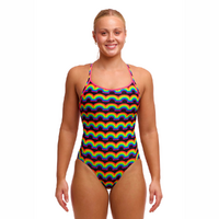 Funkita Women's Rainbowie Diamond Secure One Piece Swimwear, Women's Swimsuit