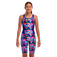 Funkita Girls Fast Training One Piece - Wet Wave