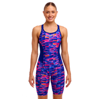 Funkita Ladies Fast Training One Piece - Warped Waves