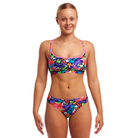 Funkita Women's Sharp Edges Sports Bikini Two Piece Swimwear