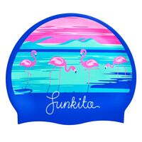 Funkita Flood Plain Swim Cap, Swimming Cap, Silicone Swim Cap