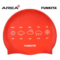 Funkita Swimmers Life Swim Cap, Swimming Cap, Silicone Swim Cap, Swimming gear