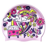 Funkita Donkey Doll Swim Cap, Swimming Cap, Silicone Swim Cap