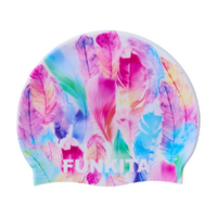 Funkita Tickle Pink Swim Cap, Swimming Cap, Silicone Swim Cap